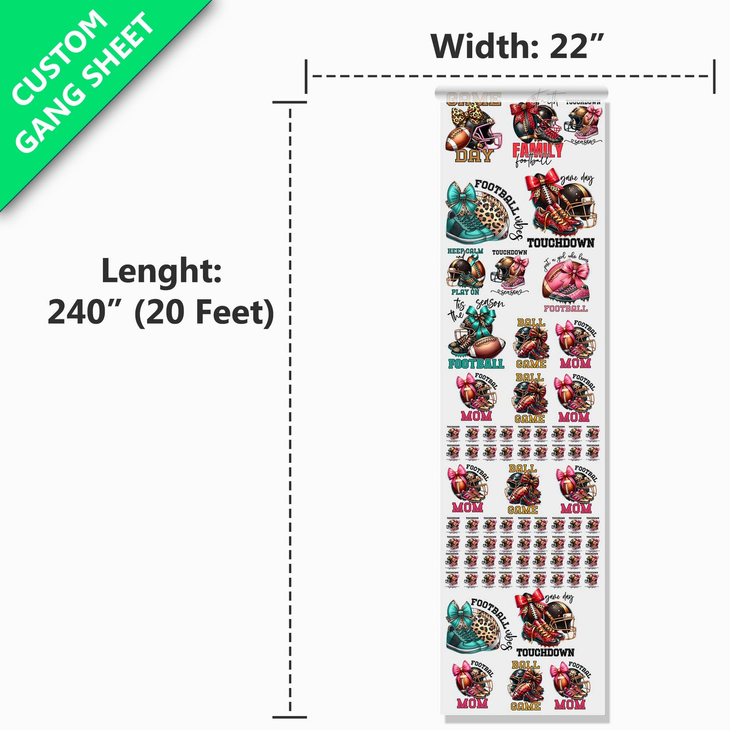 Online UV DTF Gang Sheet Builder