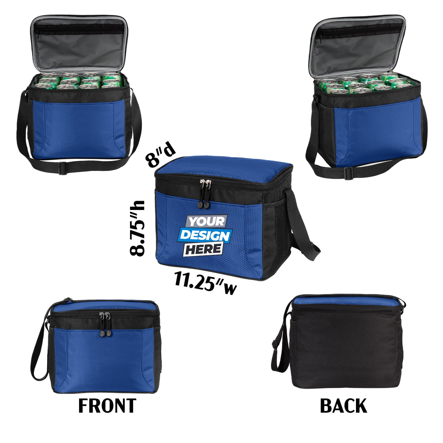 Custom Printed 12-Can Cube CoolerPort Authority® (BG513)