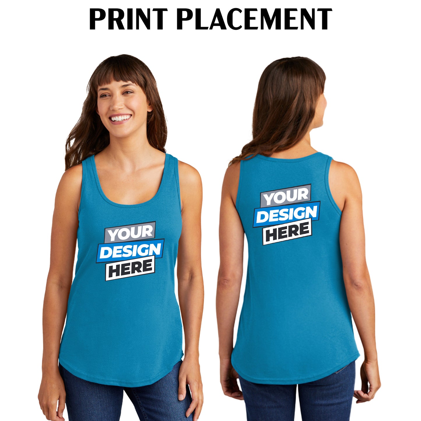 Women's Core Cotton Tank Top 100% cotton - Port & Company® (LPC54TT )