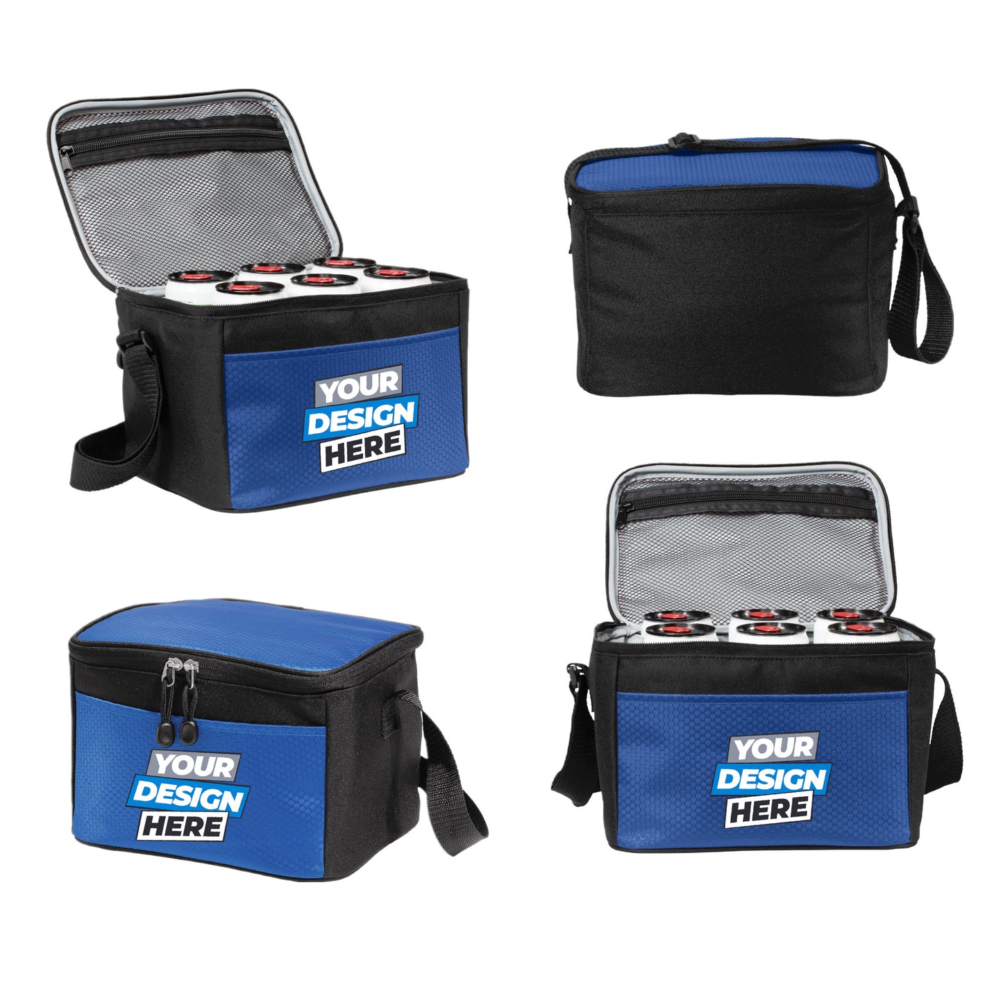 Custom Printed 6-Can Cube CoolerPort Authority® (BG512)