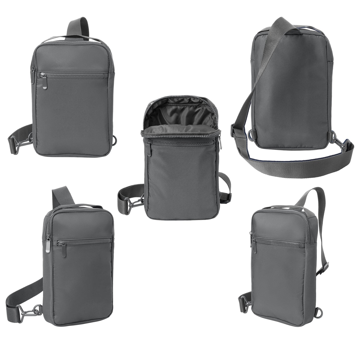 Custom Printed Port Authority® Matte Sling Bag (BG935)
