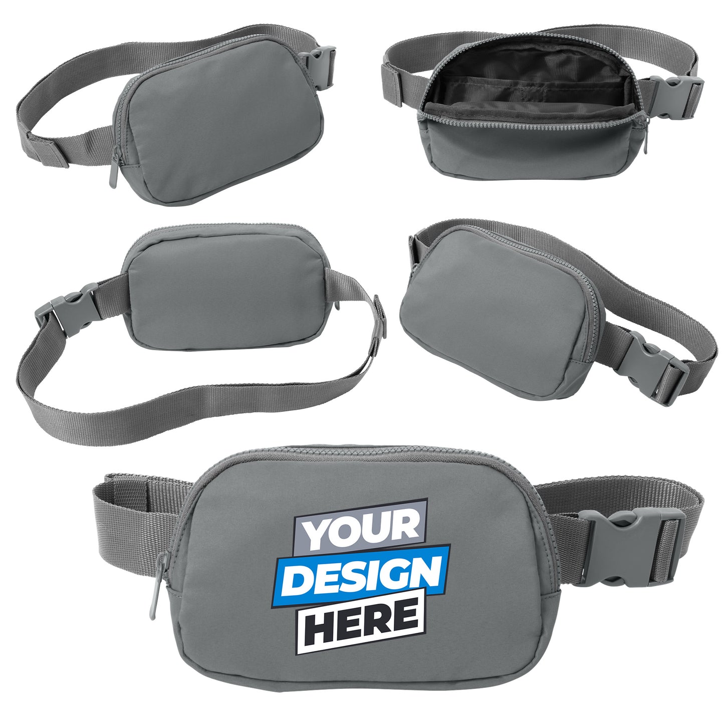 Custom Printed Port Authority® Matte Hip Pack (BG936)
