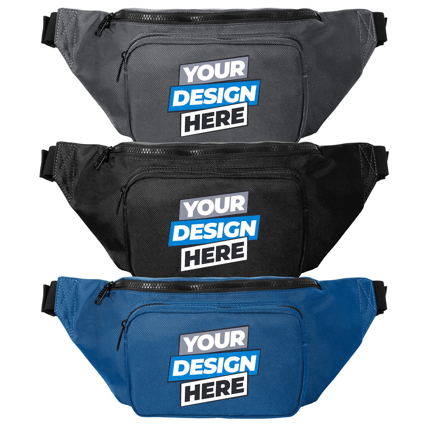 Custom Printed Port Authority® Large Crossbody Hip Pack (BG919)