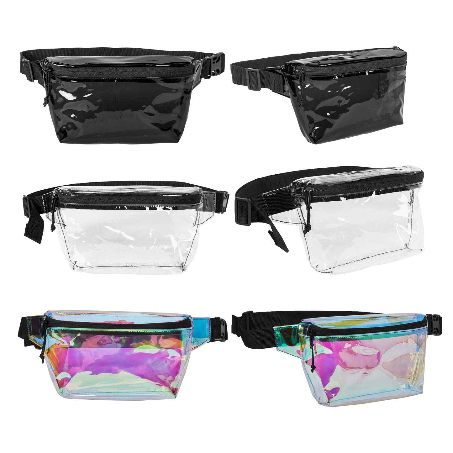 Custom Printed Port Authority® Clear Hip Pack, Stadium Approved, Adjustable Strap(BG930)