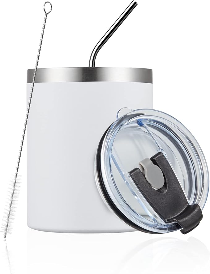 Custom Printed Stainless Steel Multicolor Mug With Straw and Lid (CM108)