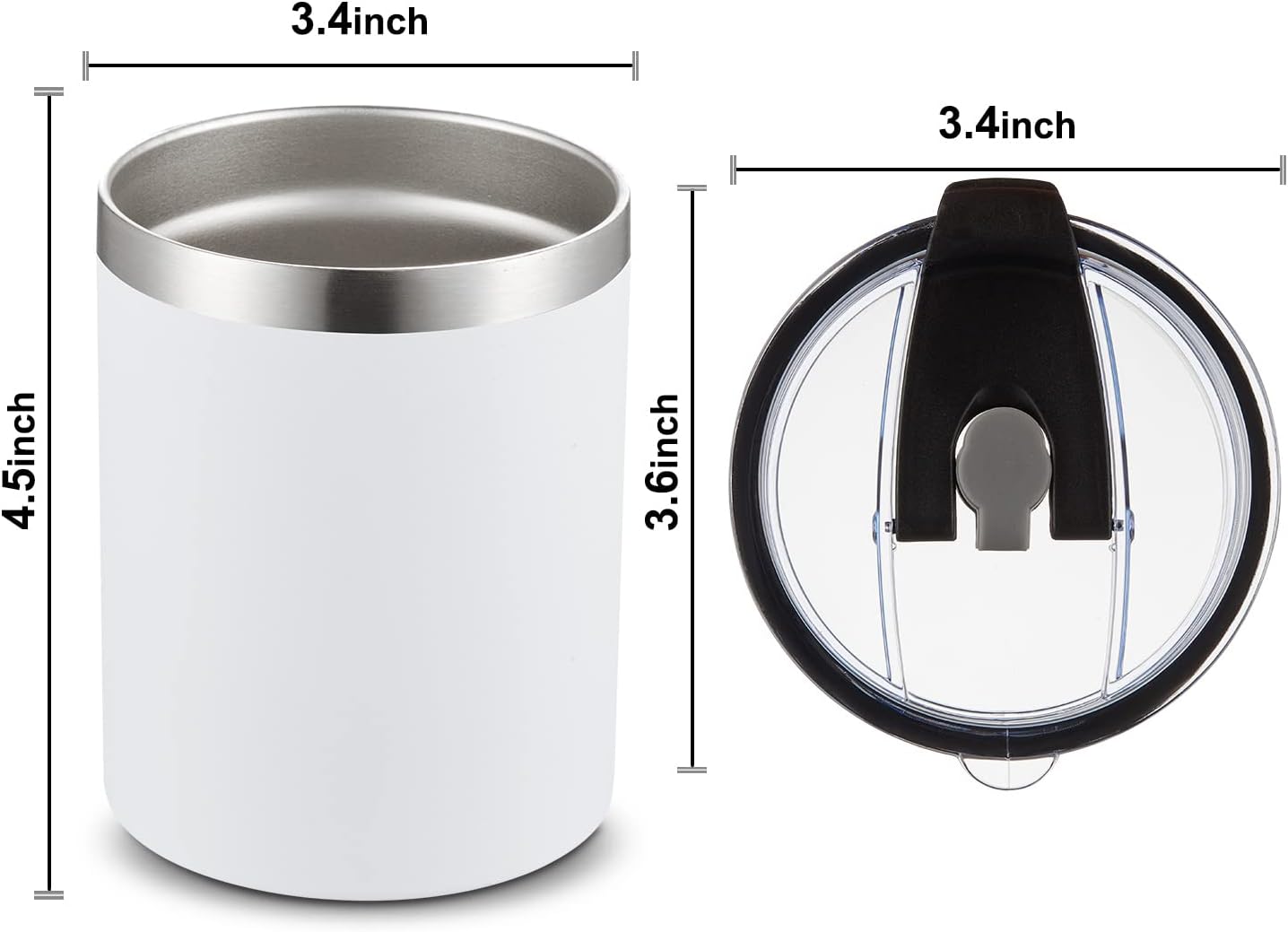 Custom Printed Stainless Steel Multicolor Mug With Straw and Lid (CM108)