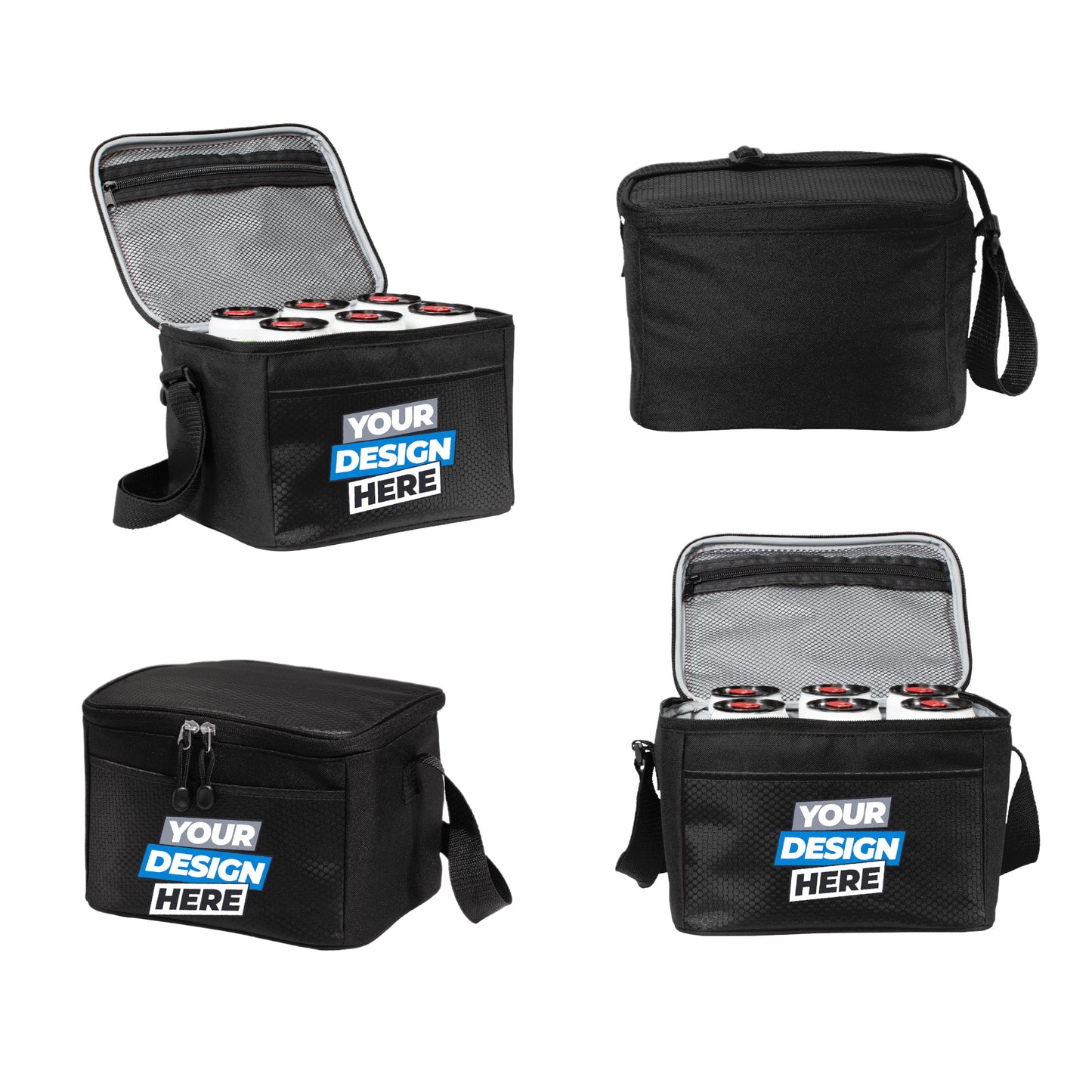 Custom Printed 6-Can Cube CoolerPort Authority® (BG512)