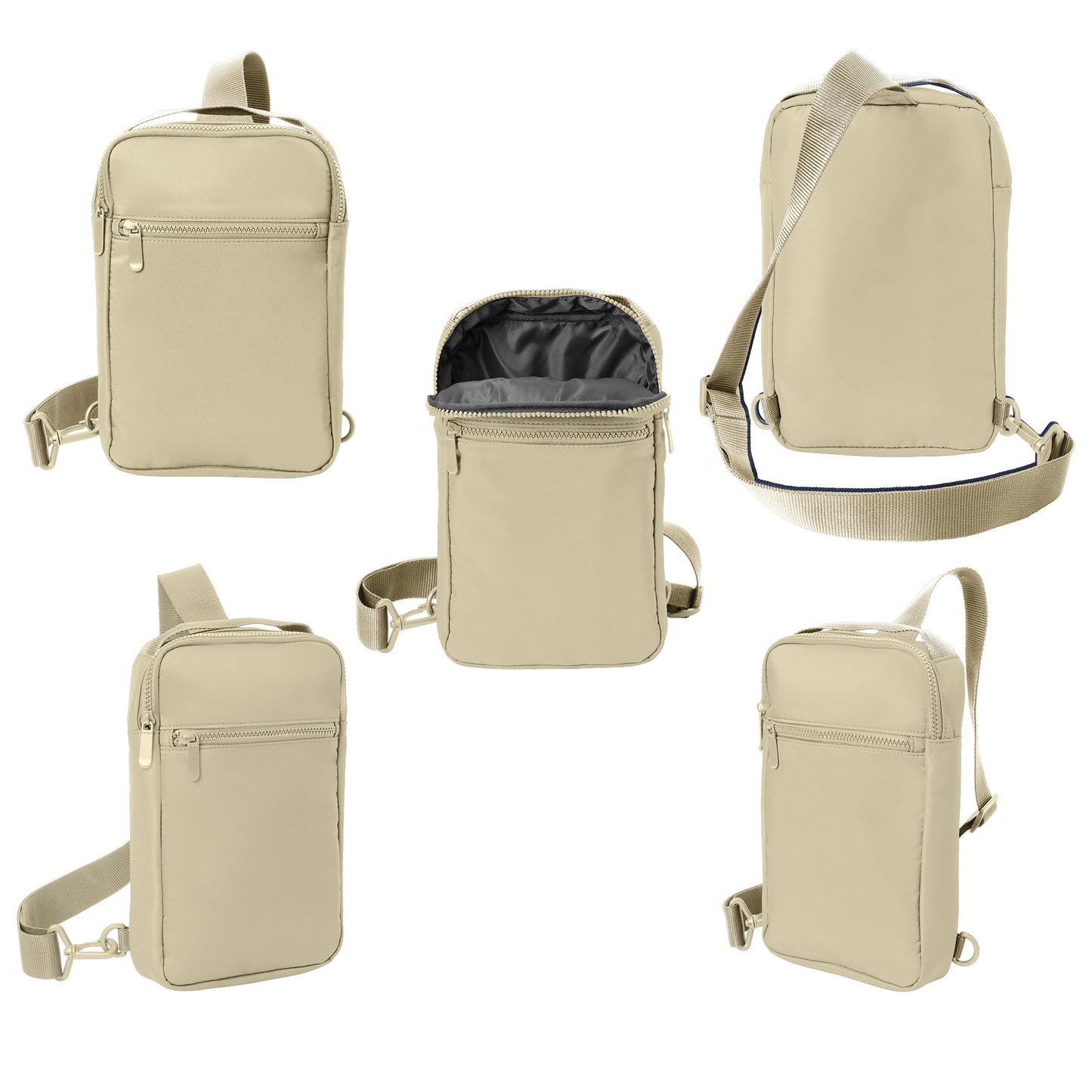 Custom Printed Port Authority® Matte Sling Bag (BG935)