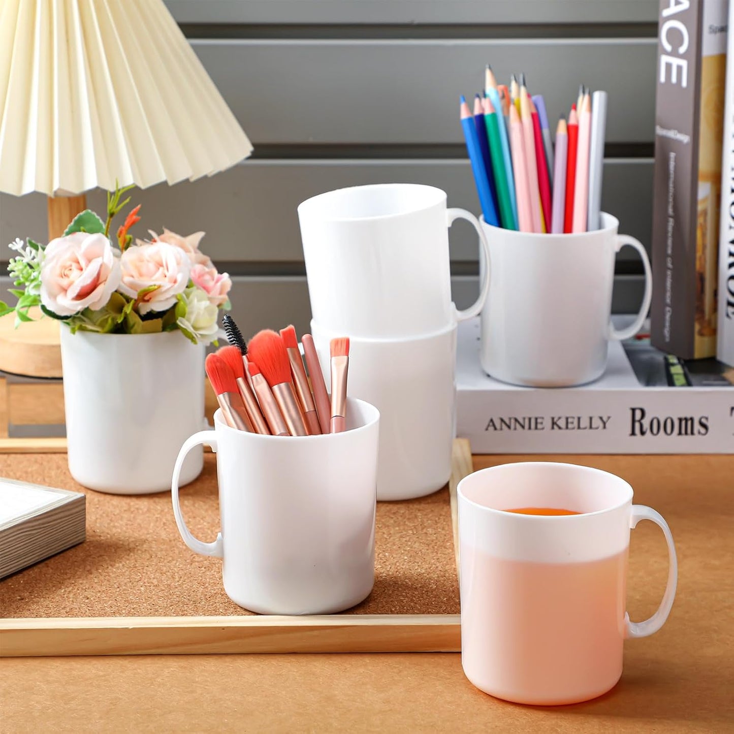 Custom Printed 12oz Unbreakable Plastic Mug (CM105)