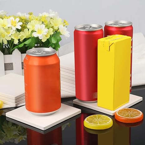 Custom Printed 4 Inch Square Ceramic Coasters (CC102)