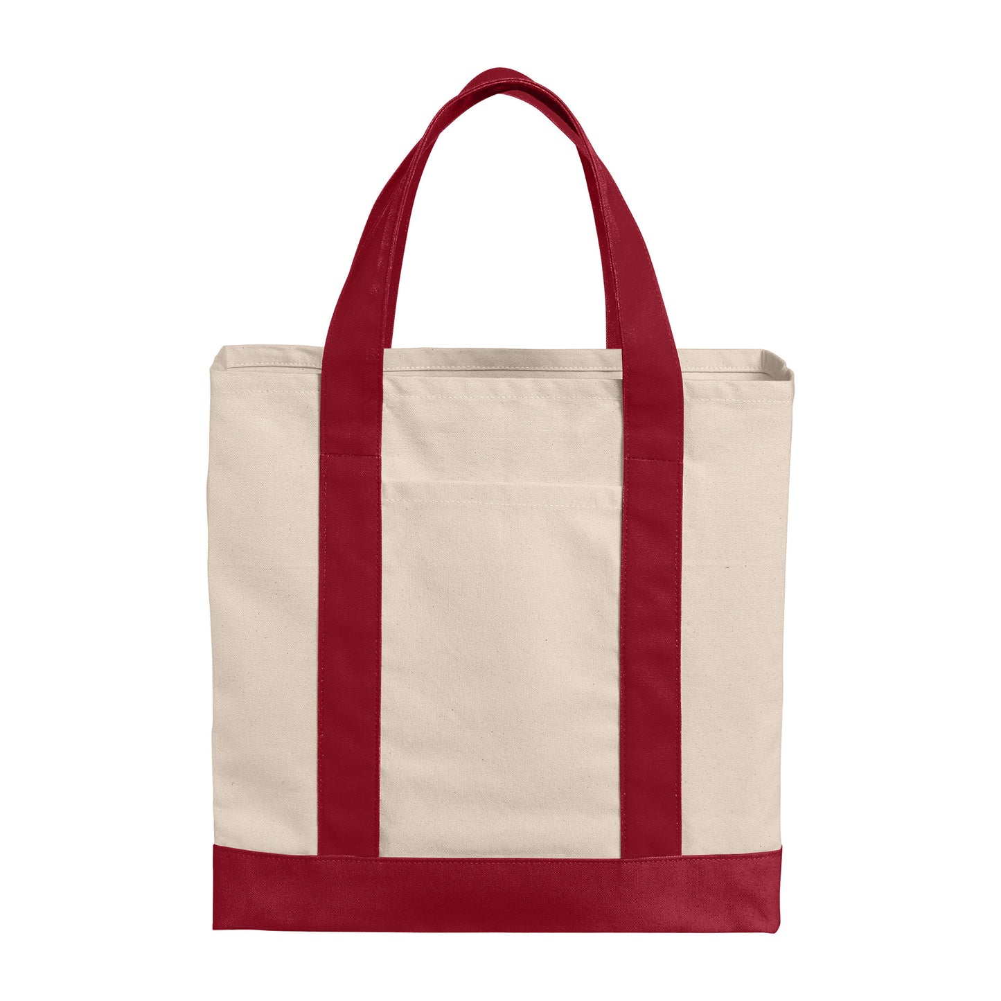 Custom Printed Cotton Canvas Two-Tone Tote Port Authority® (BG429)