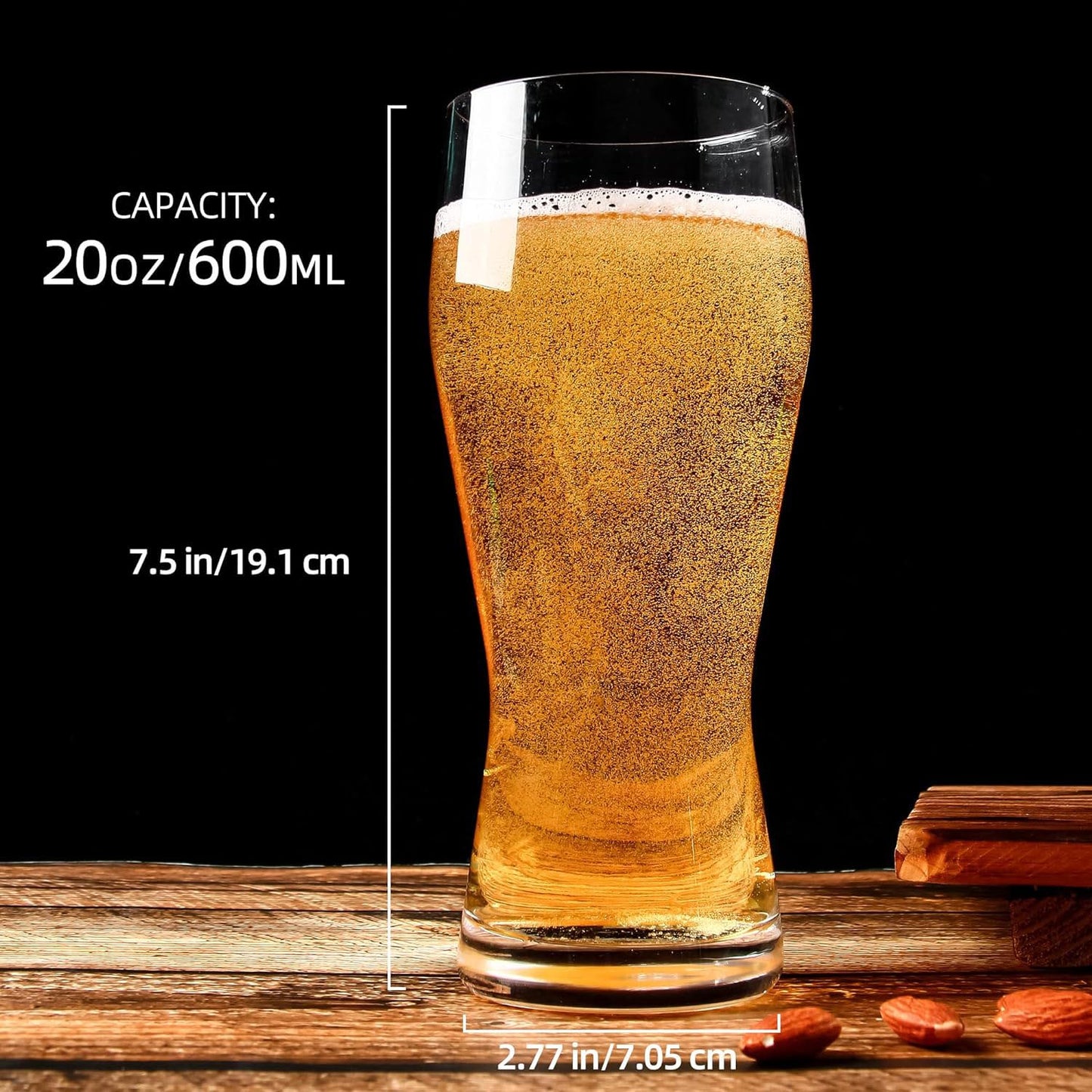 Custom Printed 20oz Beer, Cocktail, Juice Glass (CM115)