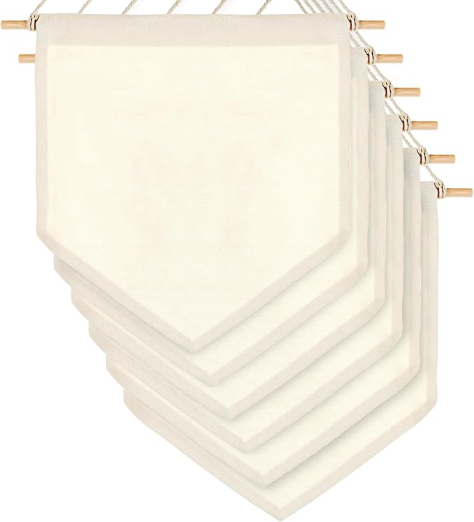 Canvas Banners With Wooden Dowel (TS101)