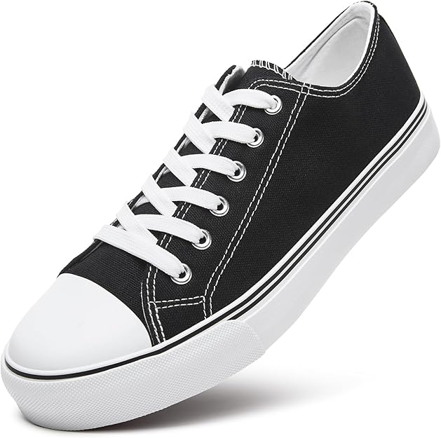 Men's Low Top Canvas Sneakers