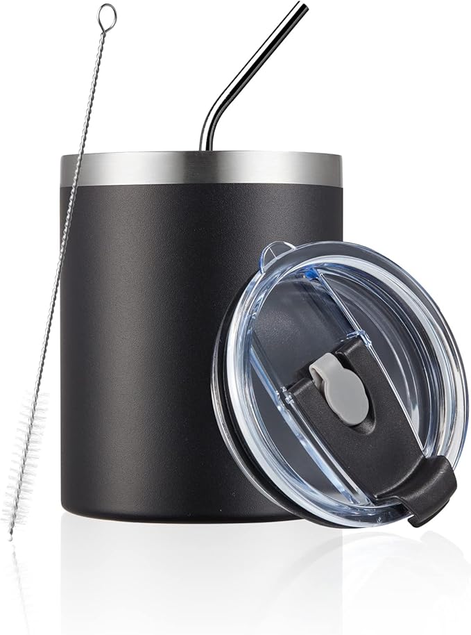 Custom Printed Stainless Steel Multicolor Mug With Straw and Lid (CM108)