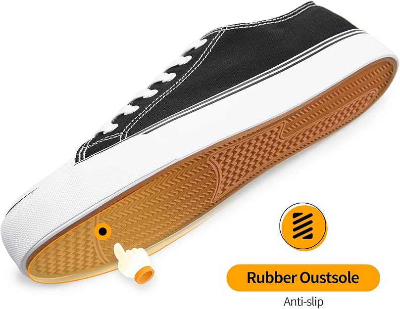 Men's Low Top Canvas Sneakers