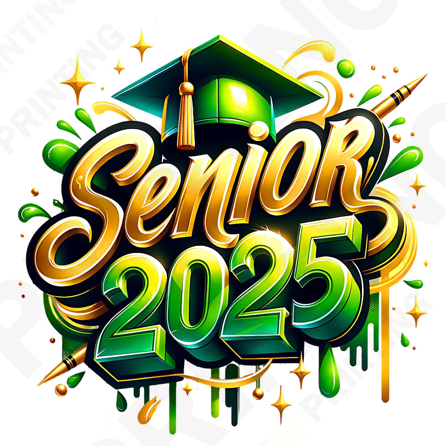 Graduation Senior Sticker For Mugs (11 oz to 15oz)