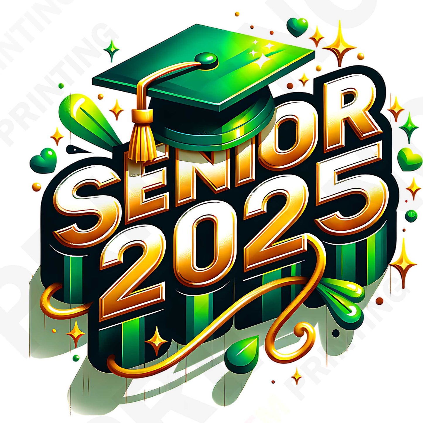Graduation Senior Sticker For Mugs (11 oz to 15oz)