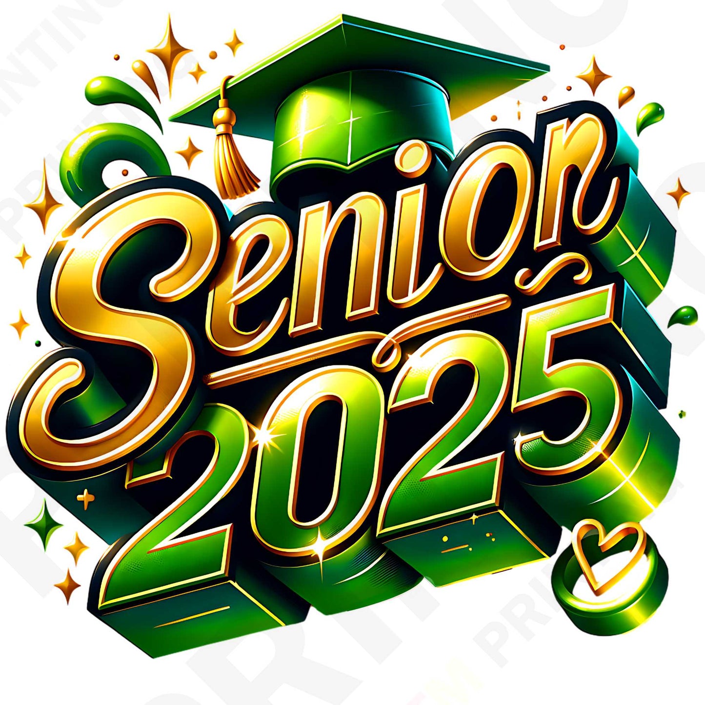 Graduation Senior Sticker For Mugs (11 oz to 15oz)