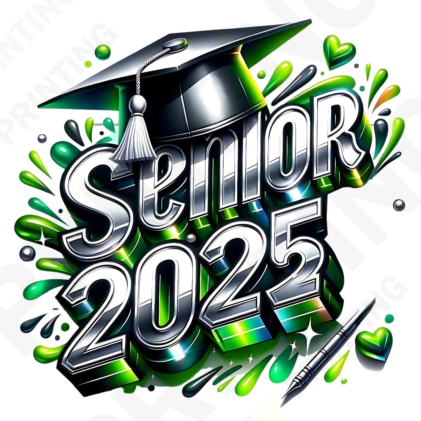 Graduation Senior Sticker For Mugs (11 oz to 15oz)