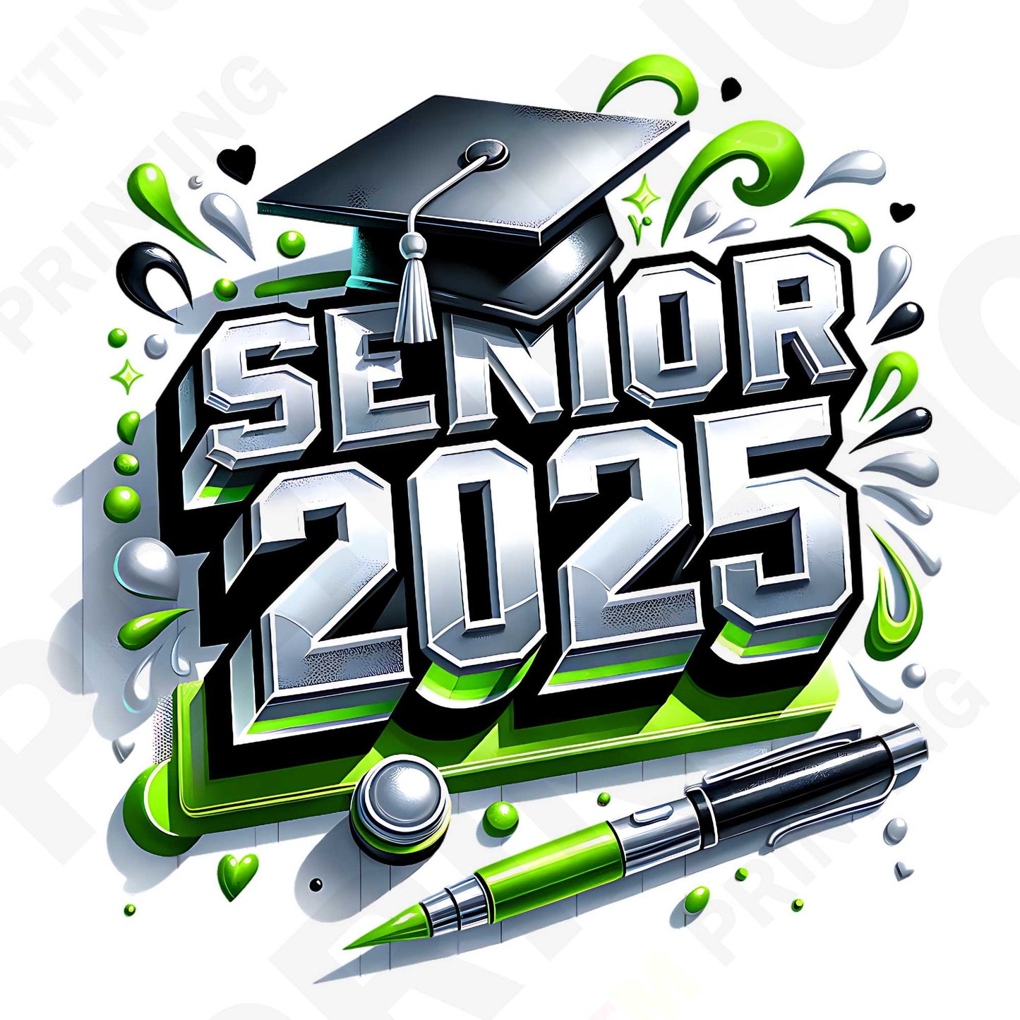 Graduation Senior Sticker For Mugs (11 oz to 15oz)