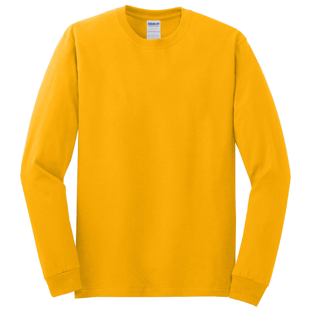 Unisex Long Sleeve Tee 100% Cotton - Gildan Heavy Cotton® (5400)