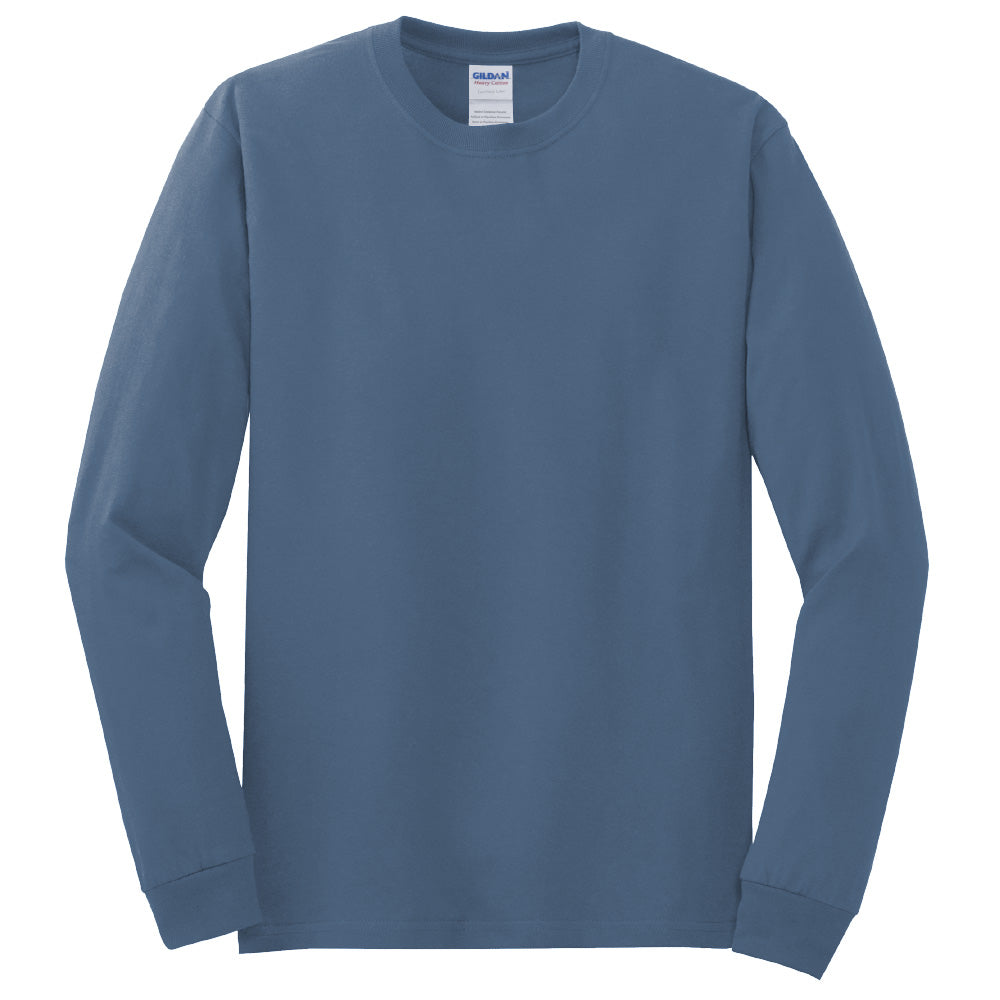 Unisex Long Sleeve Tee 100% Cotton - Gildan Heavy Cotton® (5400)