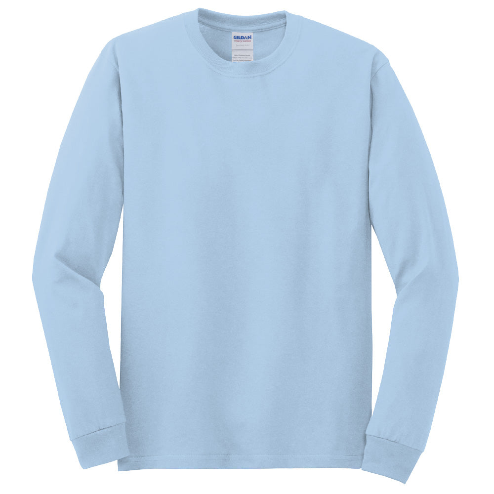 Unisex Long Sleeve Tee 100% Cotton - Gildan Heavy Cotton® (5400)