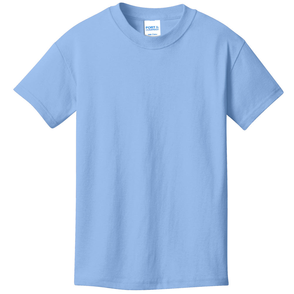 Unisex Youth Core Cotton Tee - 100% Cotton Port & Company® (PC54Y)