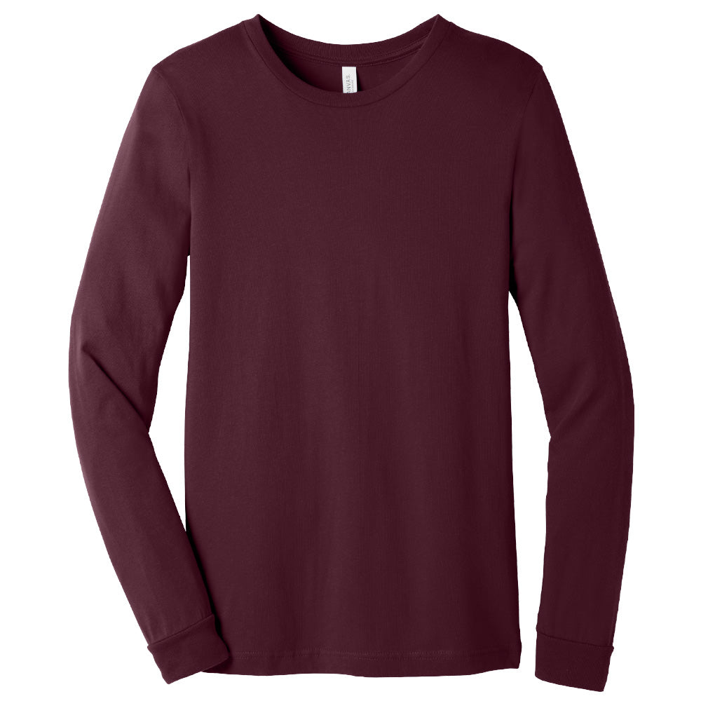 Unisex Jersey Long Sleeve Tee - BELLA+CANVAS (3501/3501CVC)