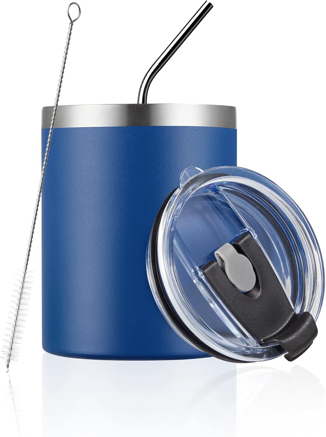 Custom Printed Stainless Steel Multicolor Mug With Straw and Lid (CM108)
