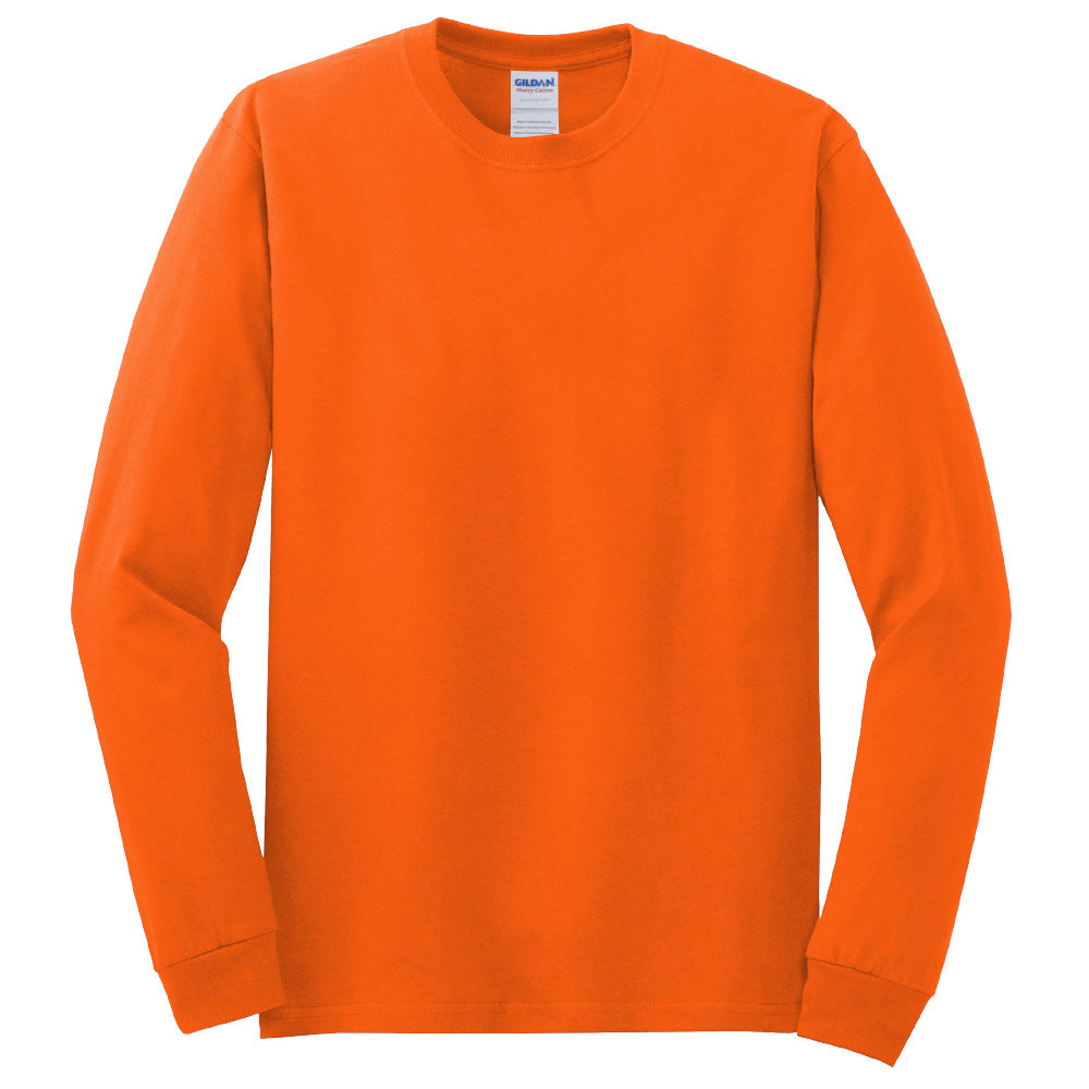 Unisex Long Sleeve Tee 100% Cotton - Gildan Heavy Cotton® (5400)