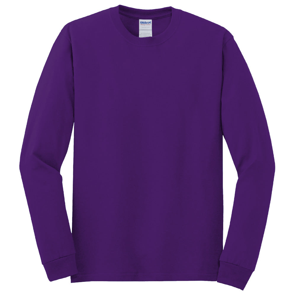 Unisex Long Sleeve Tee 100% Cotton - Gildan Heavy Cotton® (5400)