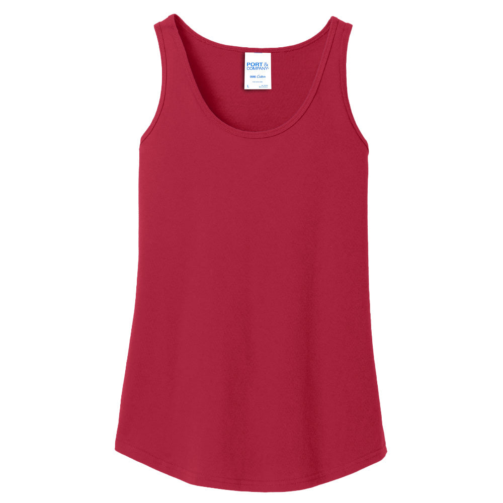 Women's Core Cotton Tank Top 100% cotton - Port & Company® (LPC54TT )