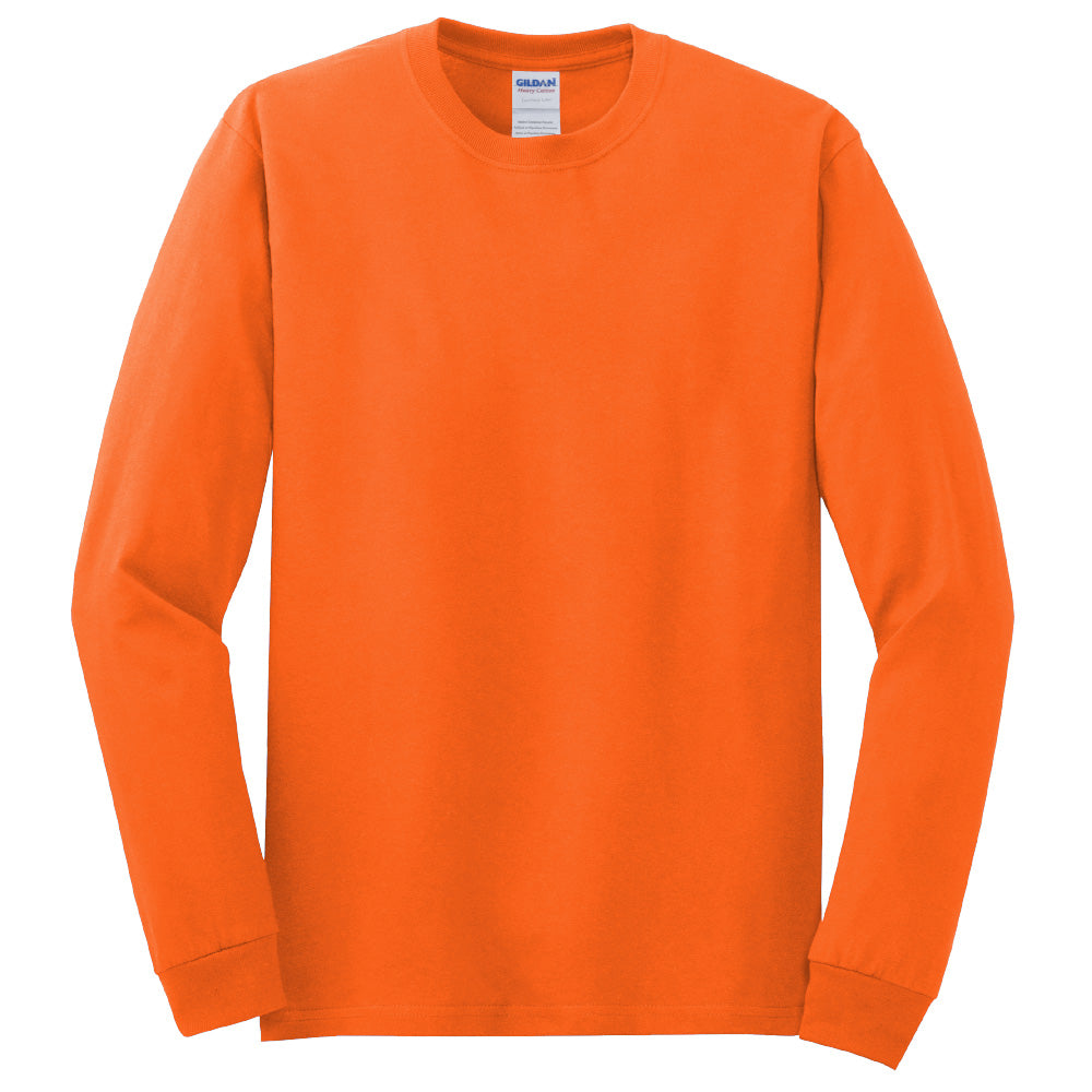 Unisex Long Sleeve Tee 100% Cotton - Gildan Heavy Cotton® (5400)