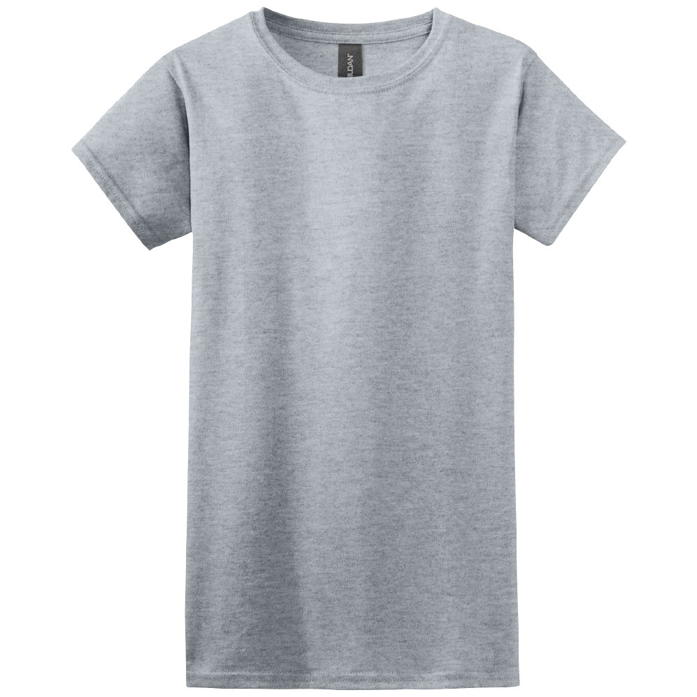 Women's Short Sleeve Tee 100% Cotton - Gildan Softstyle® (64000L)