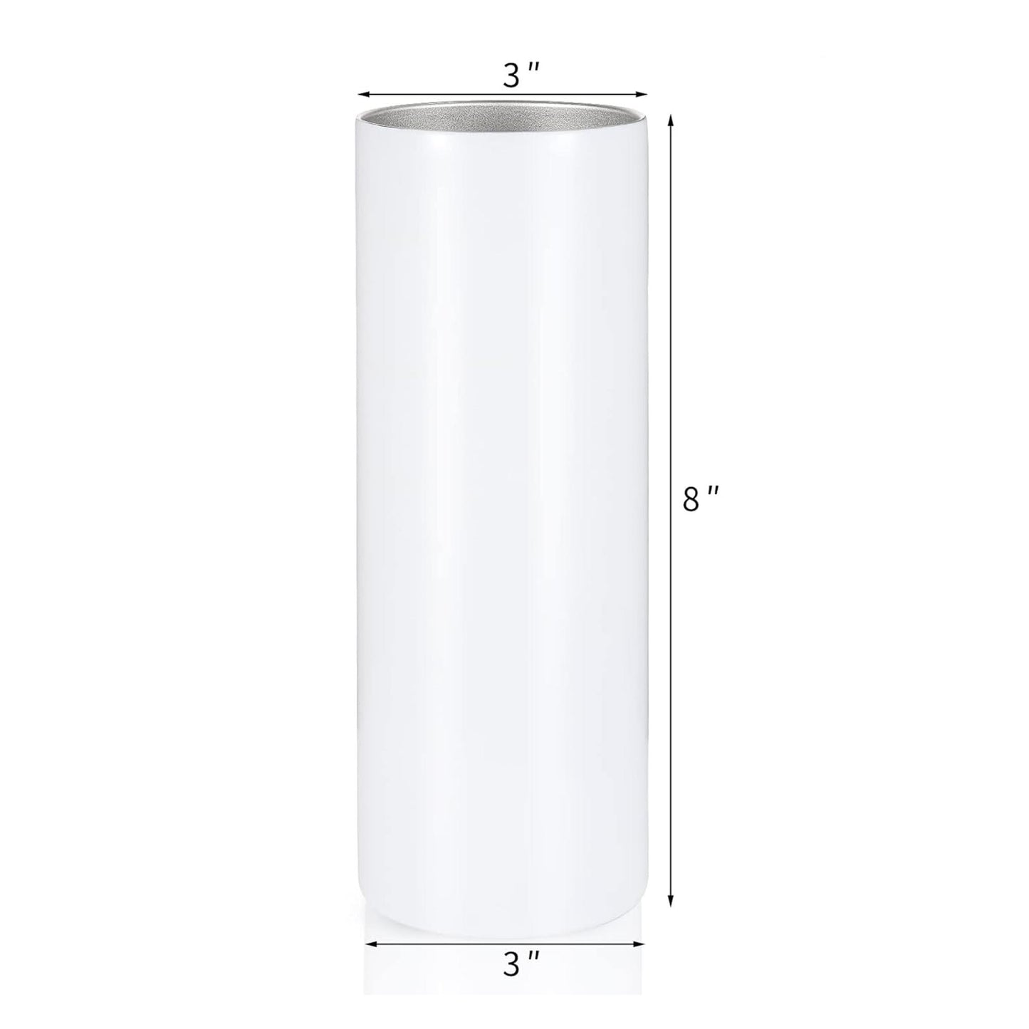 Custom Printed Stainless Steel 20oz Tumbler With Lid & Straw (CM110)