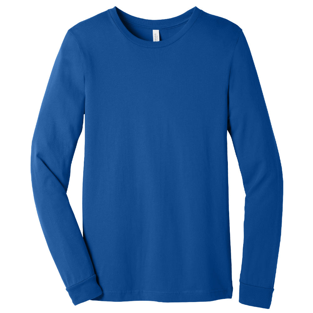 Unisex Jersey Long Sleeve Tee - BELLA+CANVAS (3501/3501CVC)