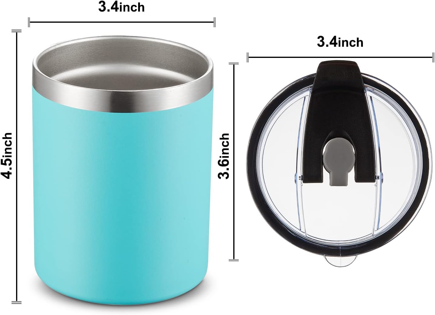 Custom Printed Stainless Steel Multicolor Mug With Straw and Lid (CM108)