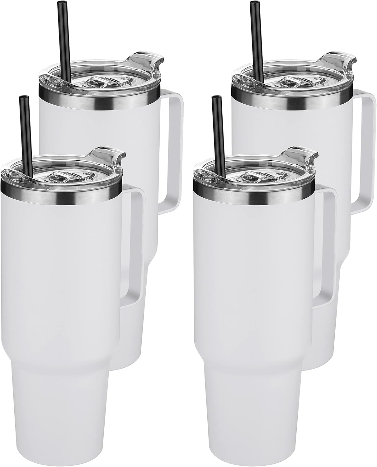 Custom Printed 40oz Stainless Steel Tumbler With Handle Multicolor (CM112)