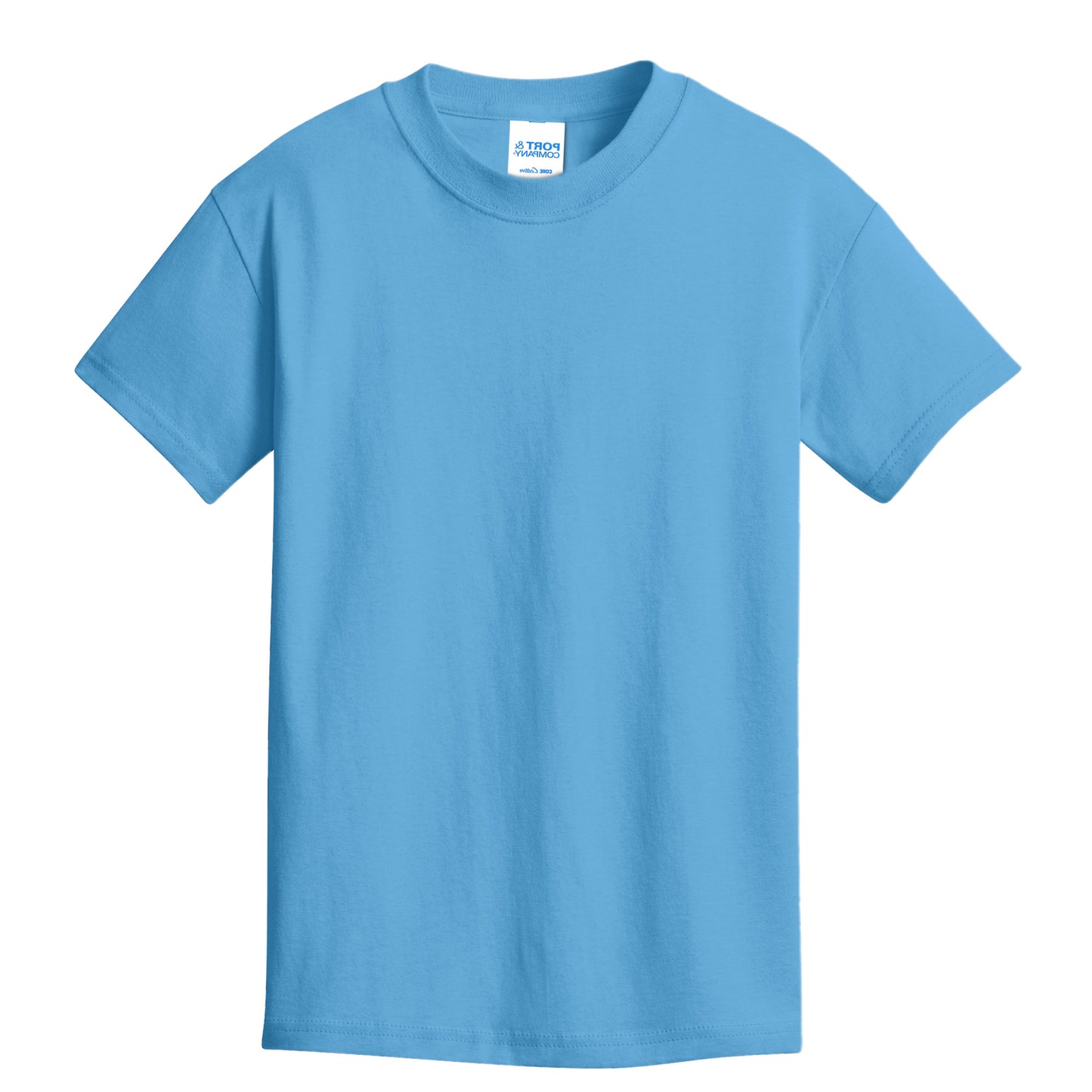 Unisex Youth Core Cotton Tee - 100% Cotton Port & Company® (PC54Y)