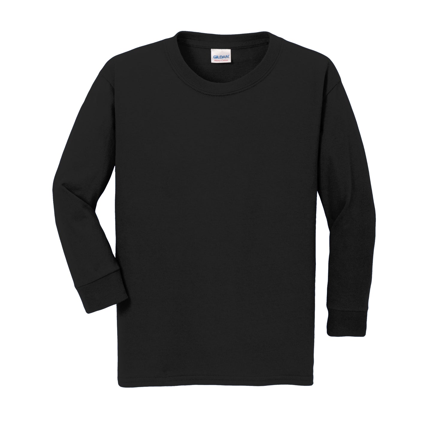 Youth Long Sleeve Tee 100% Cotton - Gildan Heavy Cotton® (5400B)