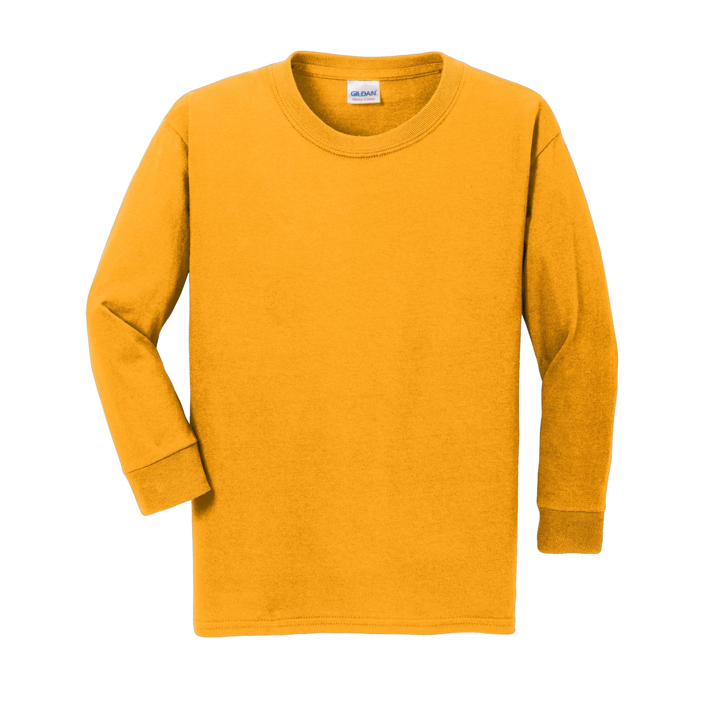 Youth Long Sleeve Tee 100% Cotton - Gildan Heavy Cotton® (5400B)