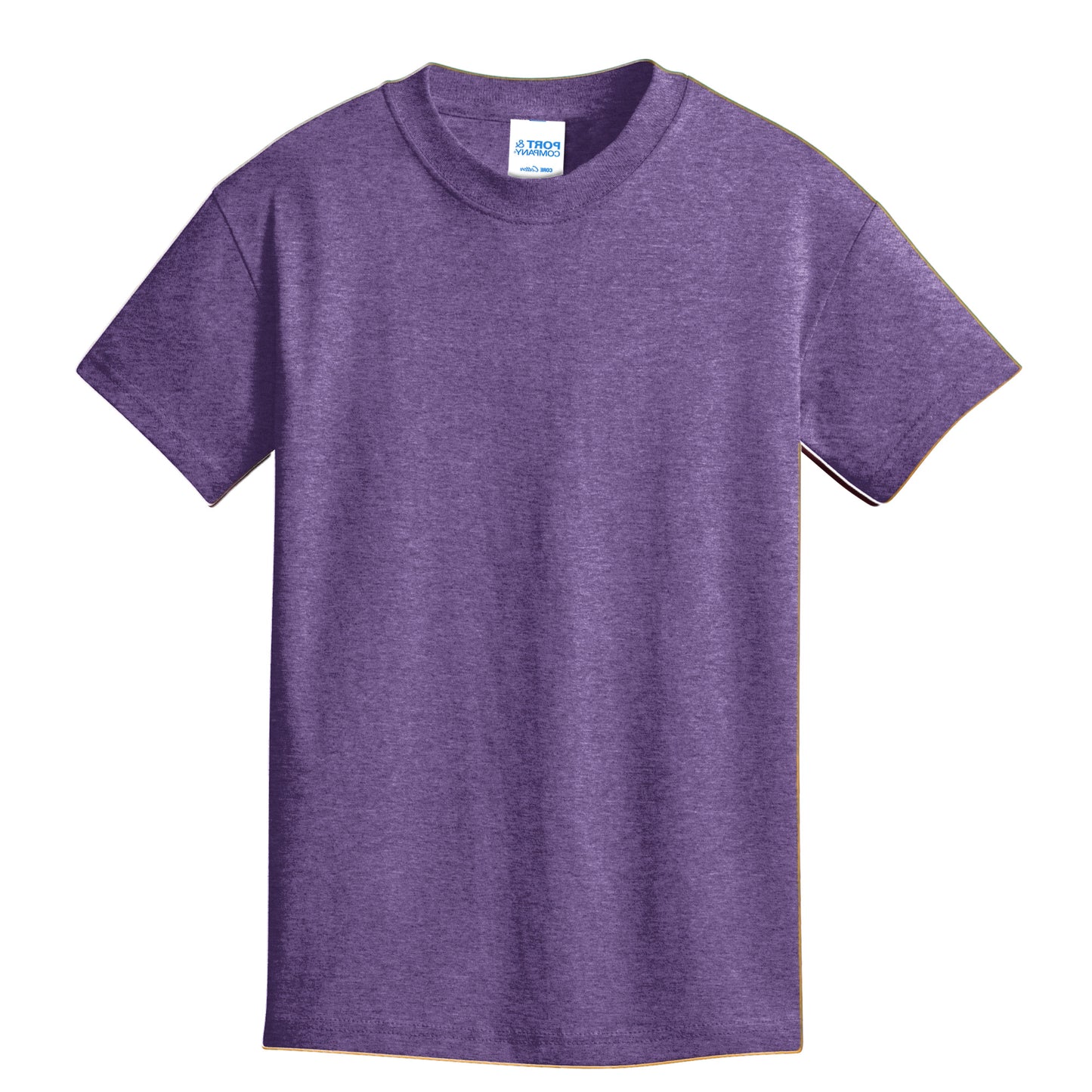 Unisex Youth Core Cotton Tee - 100% Cotton Port & Company® (PC54Y)