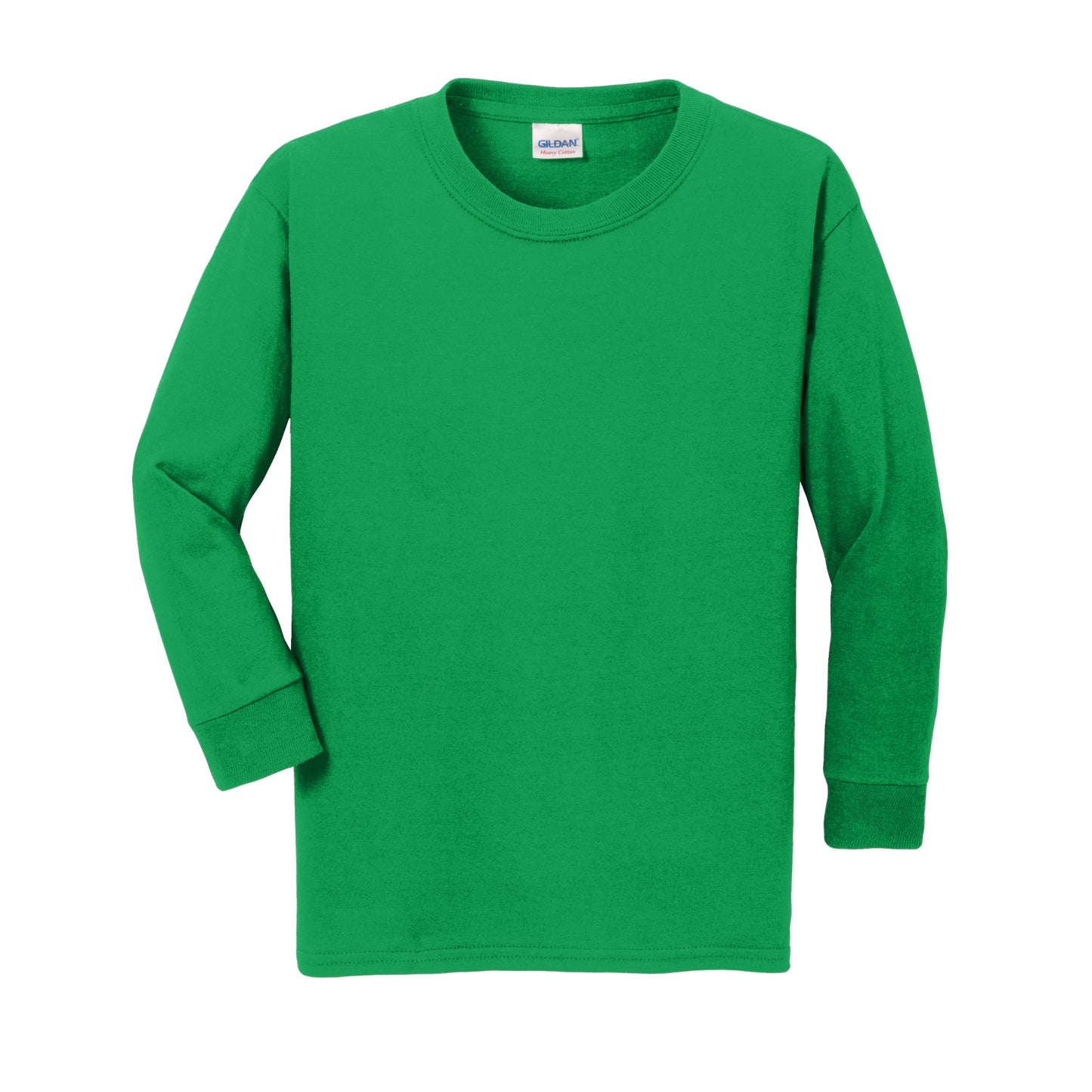 Youth Long Sleeve Tee 100% Cotton - Gildan Heavy Cotton® (5400B)