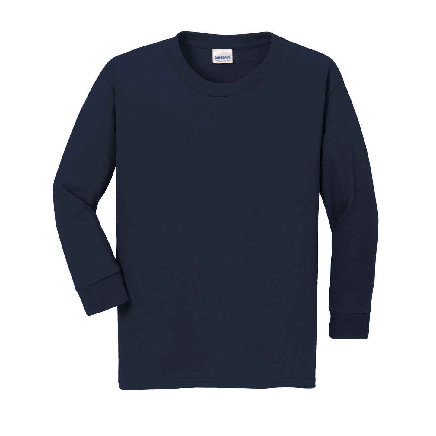 Youth Long Sleeve Tee 100% Cotton - Gildan Heavy Cotton® (5400B)