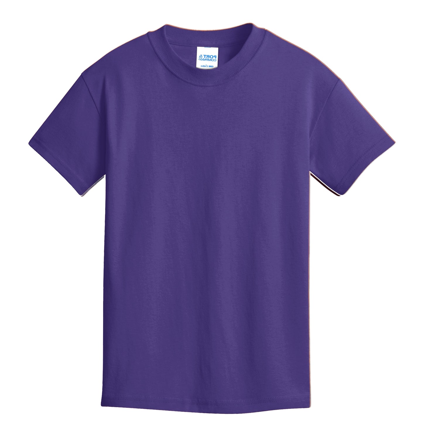 Unisex Youth Core Cotton Tee - 100% Cotton Port & Company® (PC54Y)