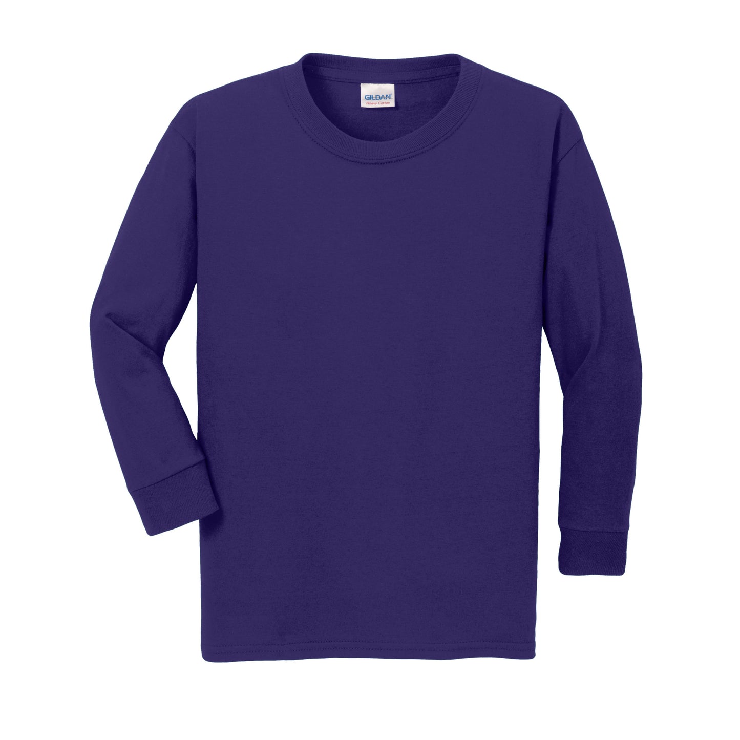 Youth Long Sleeve Tee 100% Cotton - Gildan Heavy Cotton® (5400B)
