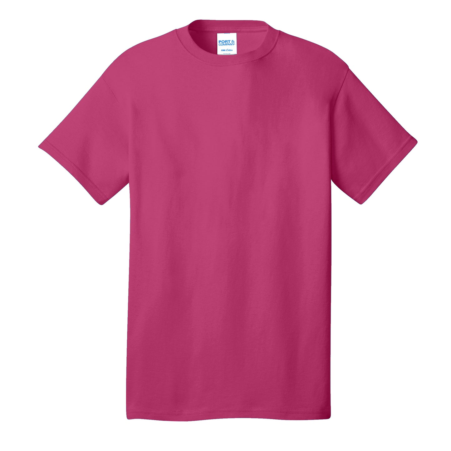 Unisex Adult Core Cotton Tee - Port & Company® (PC54)