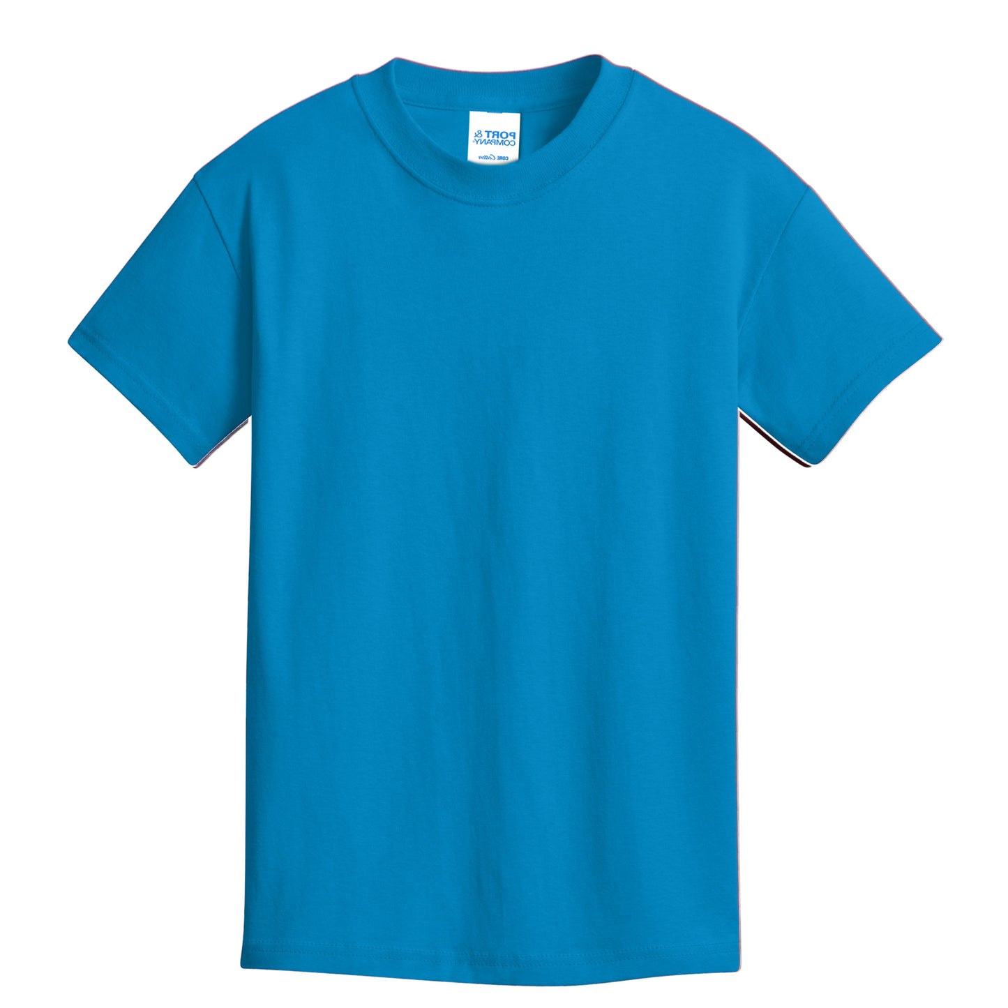 Unisex Youth Core Cotton Tee - 100% Cotton Port & Company® (PC54Y)